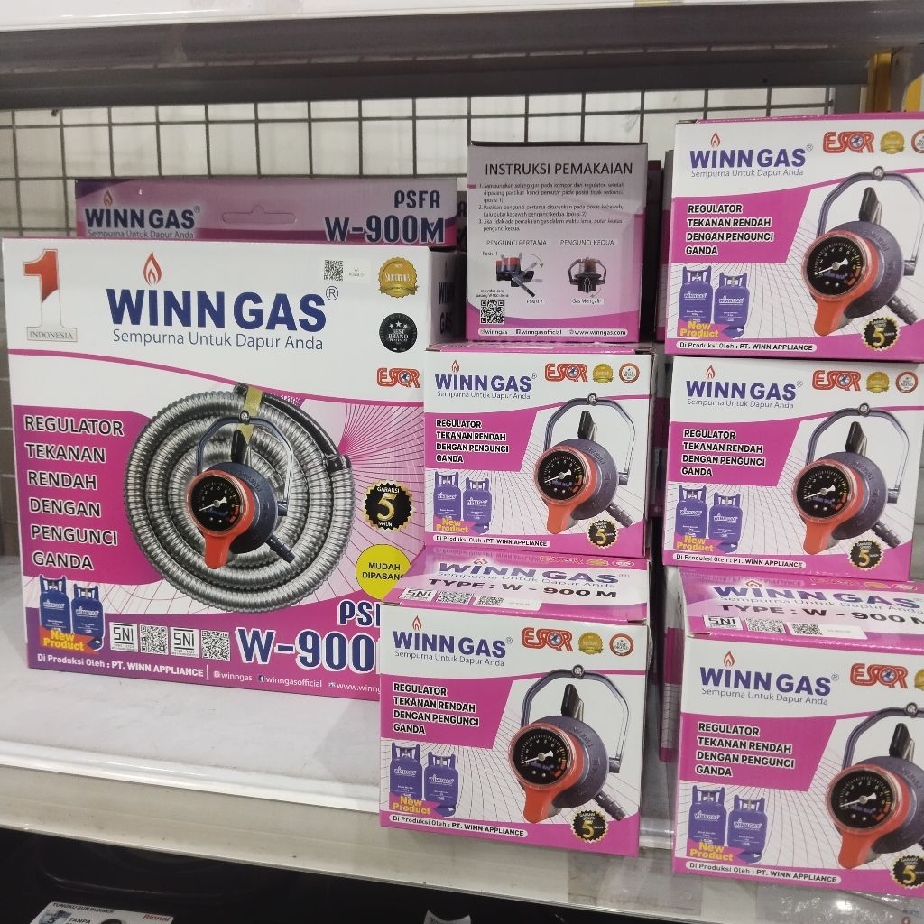 regulator WINN REGULATOR W900M & regulator + selang W900M