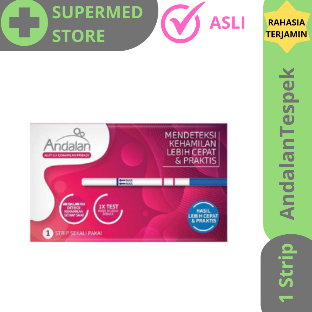 Andalan Tes Kehamilan Strip / Andalan Test Pack Tespek