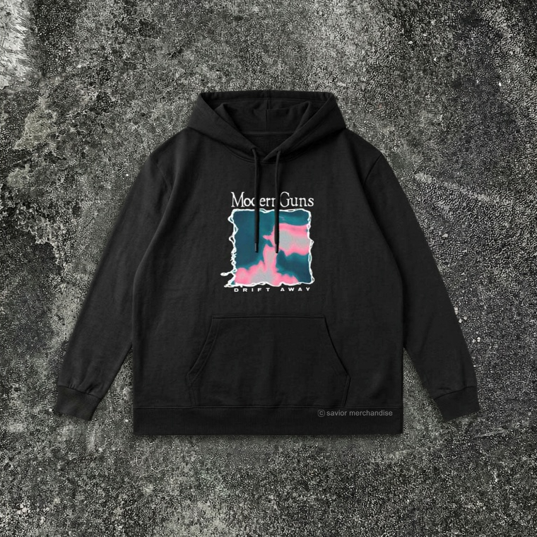 ORIGINAL HOODIE MODERN GUNS - DRIFT AWAY PULLOVER REALESE BY OFFICIAL