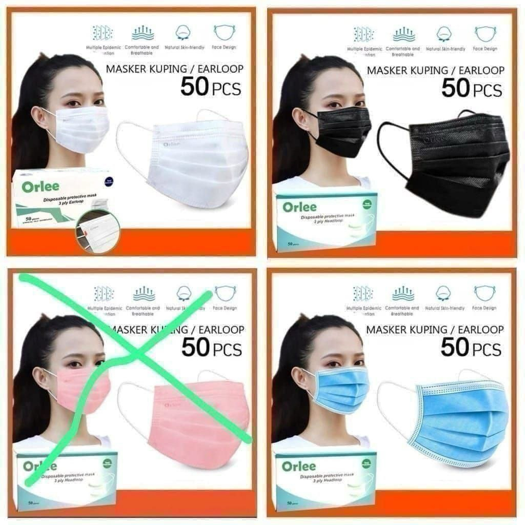 masker cantol orlee masker orlee
