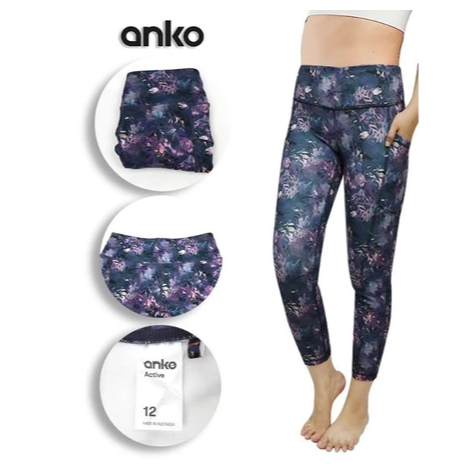 legging gym anko celana olahraga branded wanita