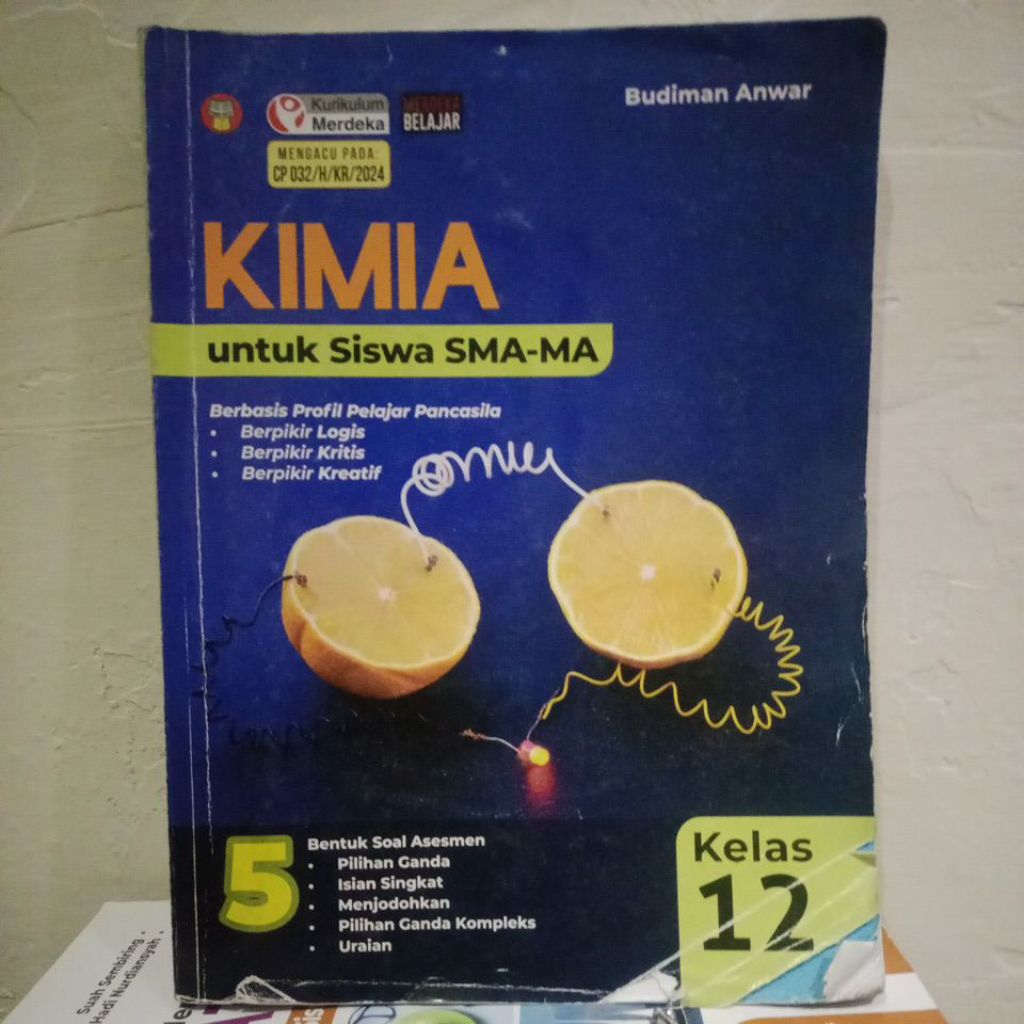 kimia kelas 12 SMA