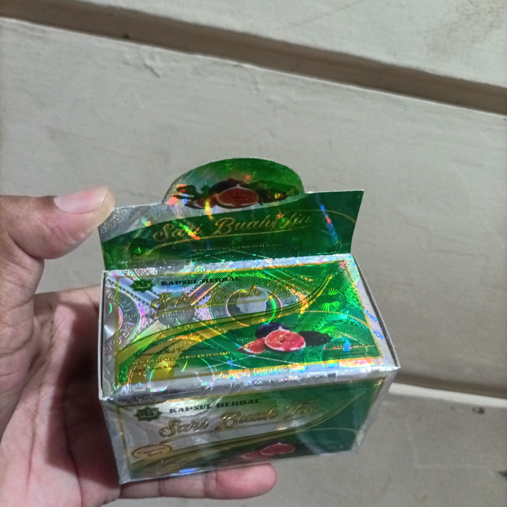 Sari buah tin kapsul original cap jempol