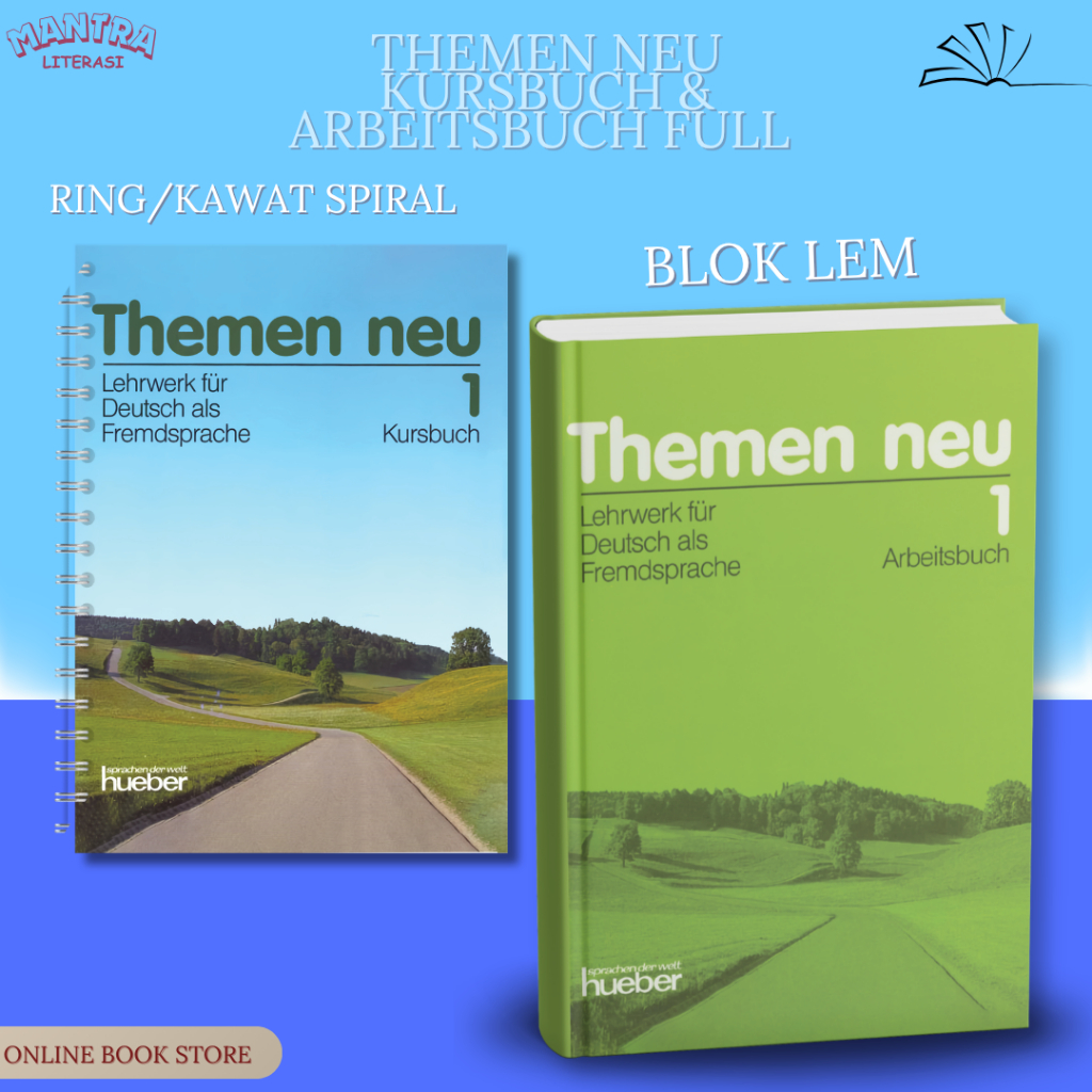 Buku Bahasa Jerman Themen Neu 1 Kursbuch & Arbeitsbuch