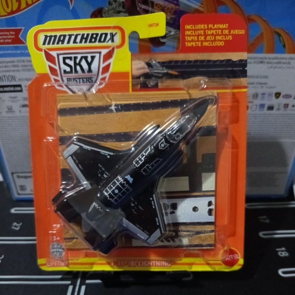Matchbox SKY Busters F-35 (B) Lightning Hitam