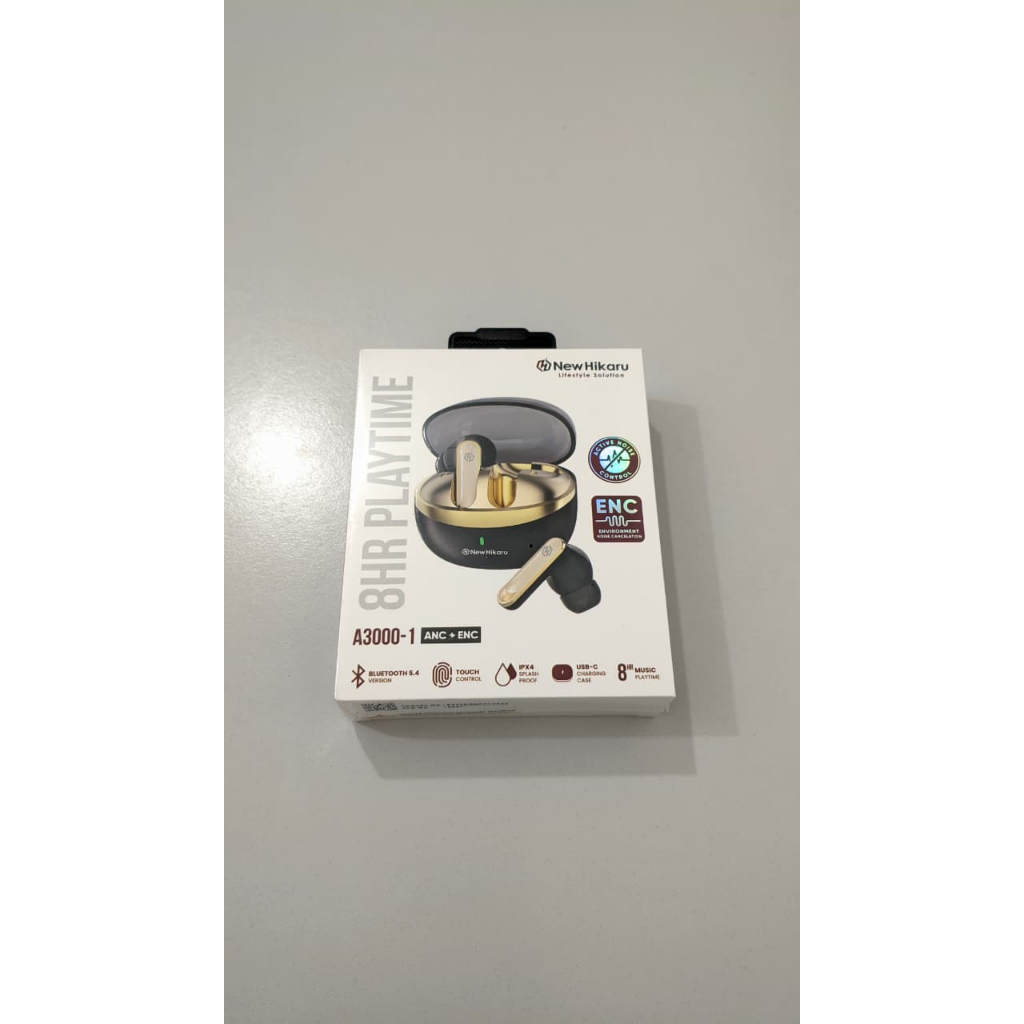New Hikaru A3000-1 ANC+ENC-TWS Earbud