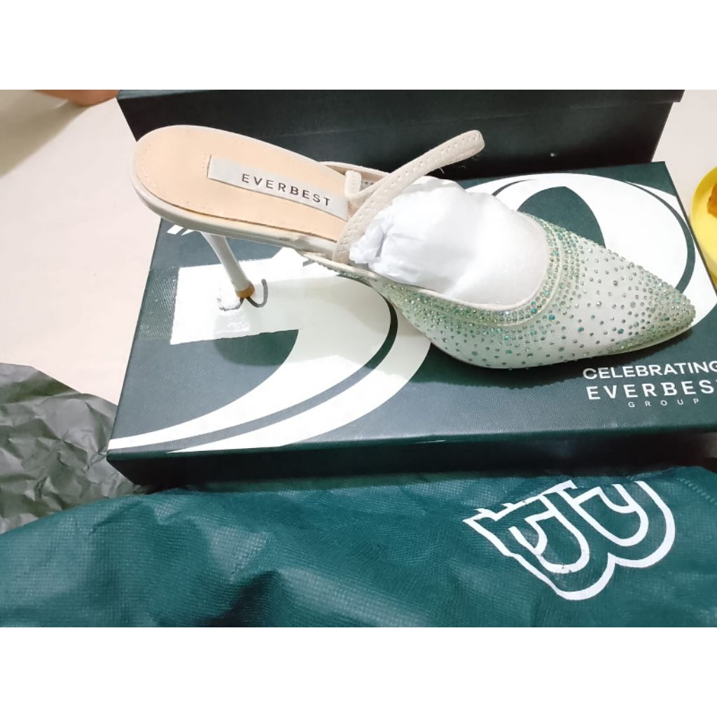 sepatu wanita heels everbest amarella