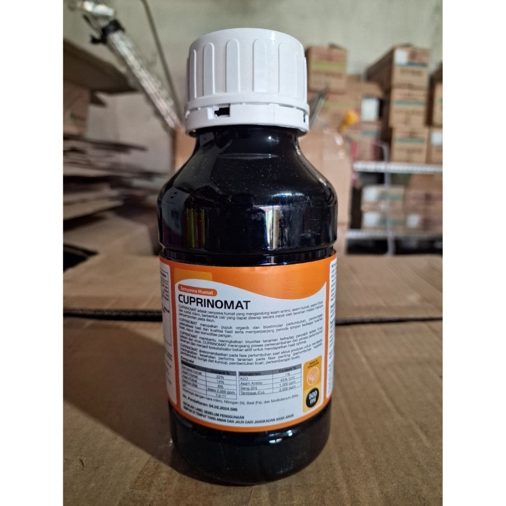 CUPRINOMAT 500 ML SYNGENTA (ASAM AMINO + ASAM HUMAT + ASAM SULFAT + TEMBAGA)