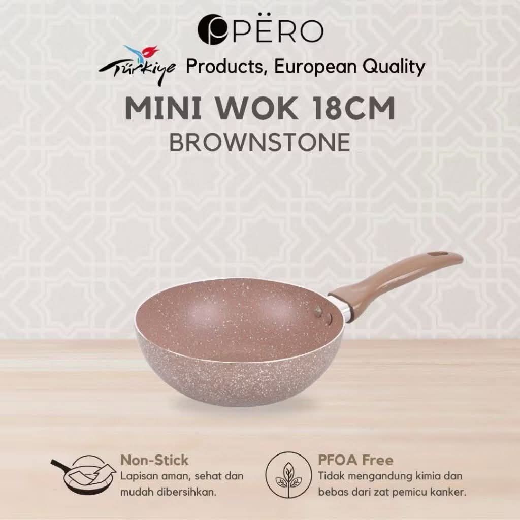 Pero mini wok pan 18cm