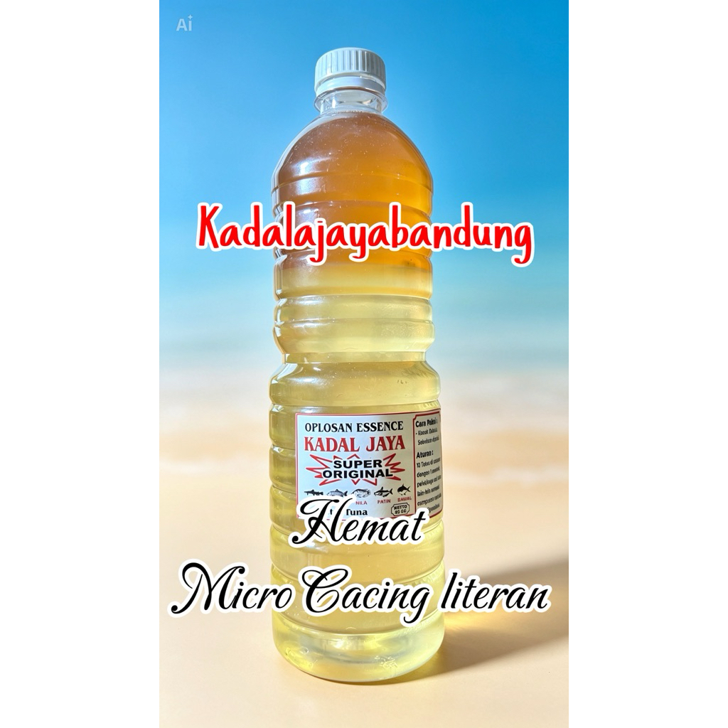 Essen Micro Cacing Literan Kadal Jaya / Essen Lele / Essen Babon / Essen harian / Essen galatama / E