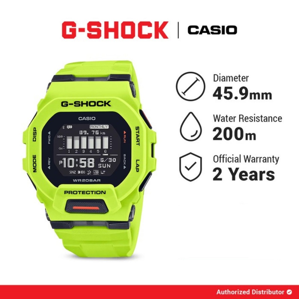 JAM TANGAN PRIA G-SHOCK GBD-200-9DR