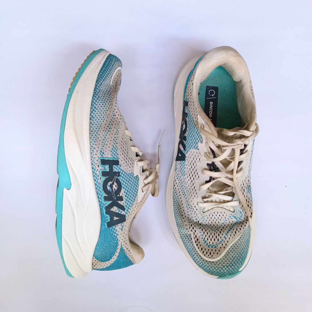 Sepatu Lari Second Original Hoka One One Rincon 4 Running Road Race Pria Wanita