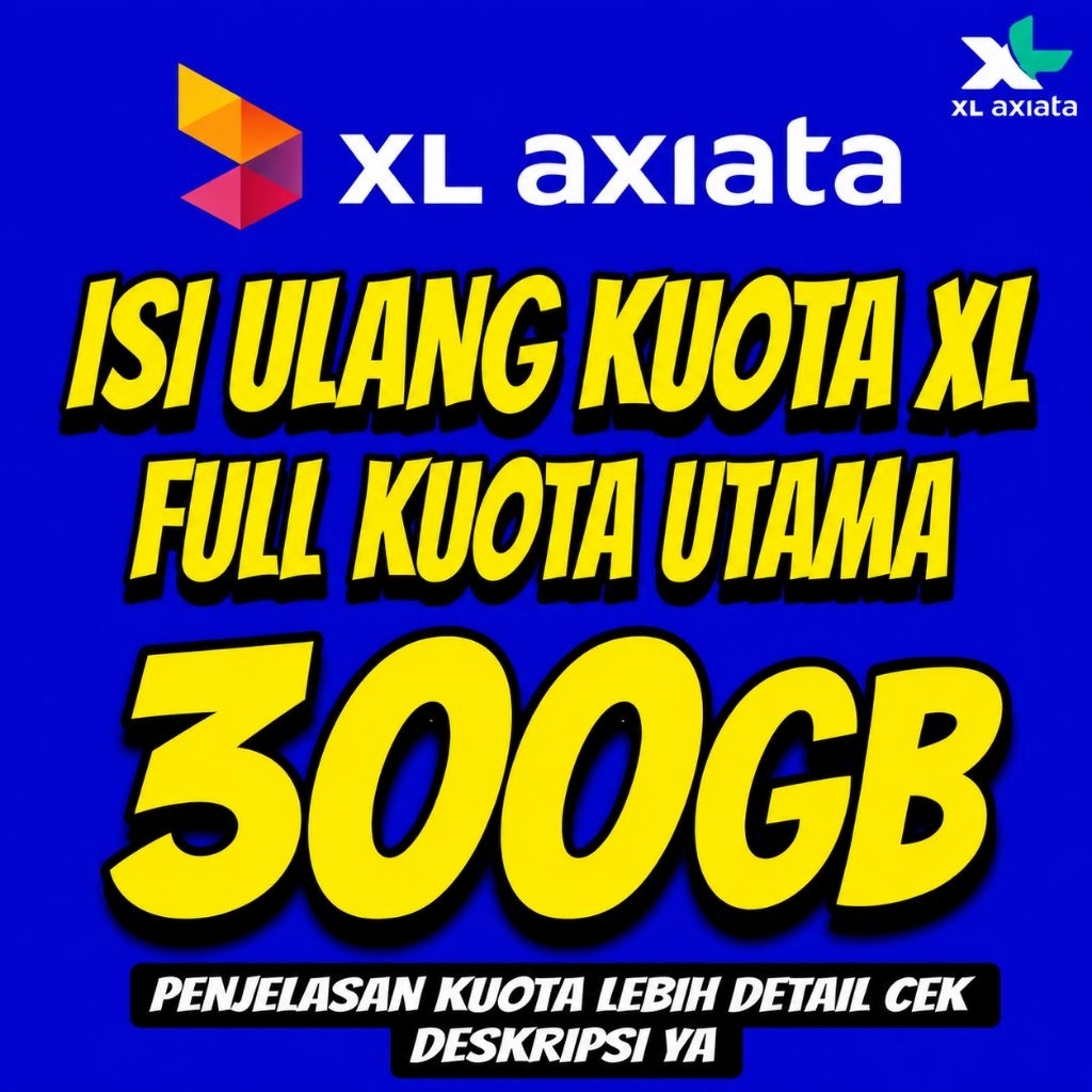 Promo kuota murah XL FLEX MAX 300GB 28hari