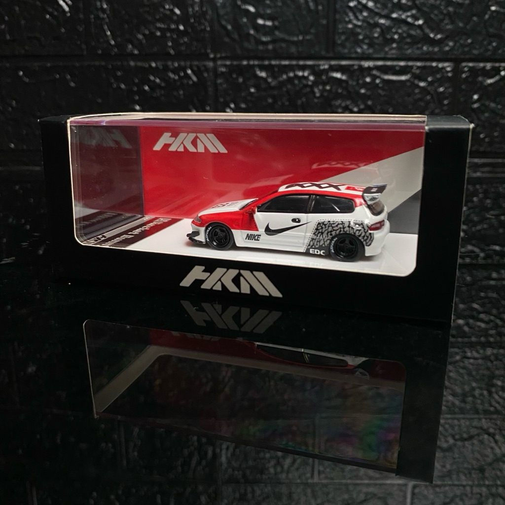 [RARE ITEM] Miniscale HKM Honda Civic EG6 Air Jordan Rocket Bunny Unsealed