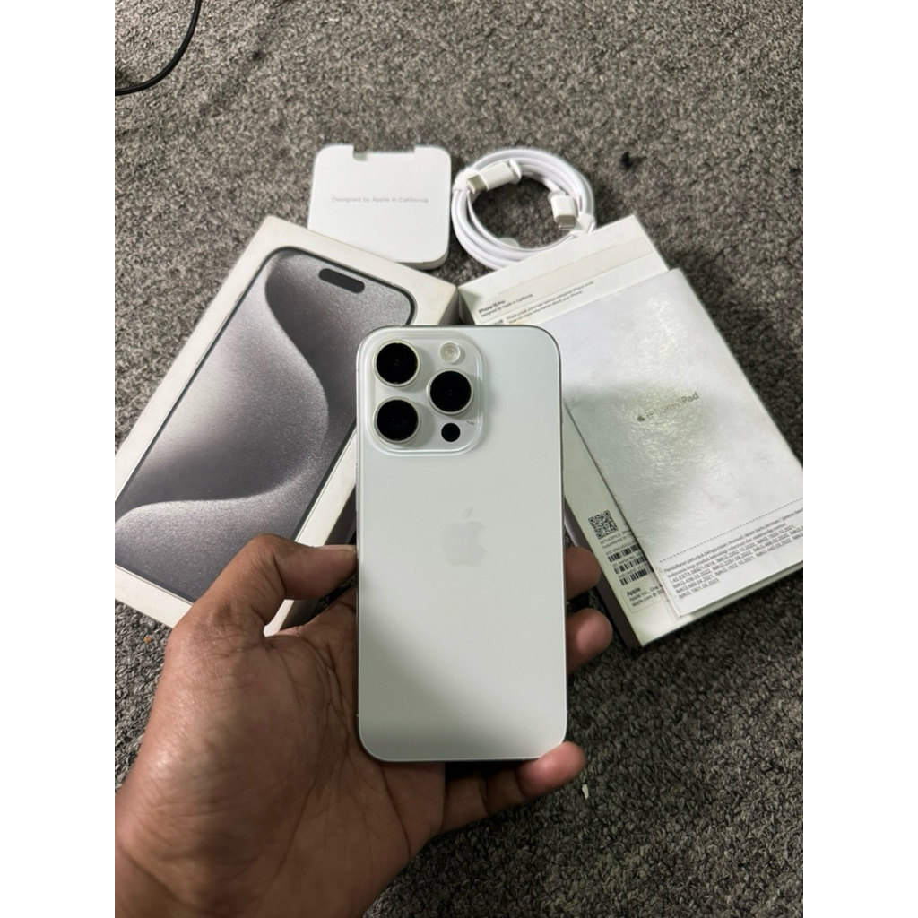 iphone 15 pro 256gb ibox second mulus