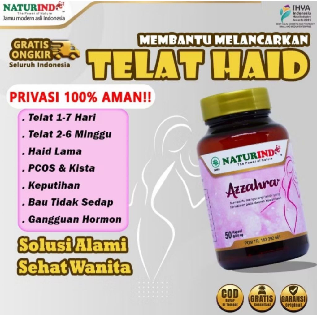 Obat Telat Haid Pelancar Haid Paling Ampuh Telat Dateng Bulan Telat Haid 1 2 3 4 Bulan PCOS Kista Az