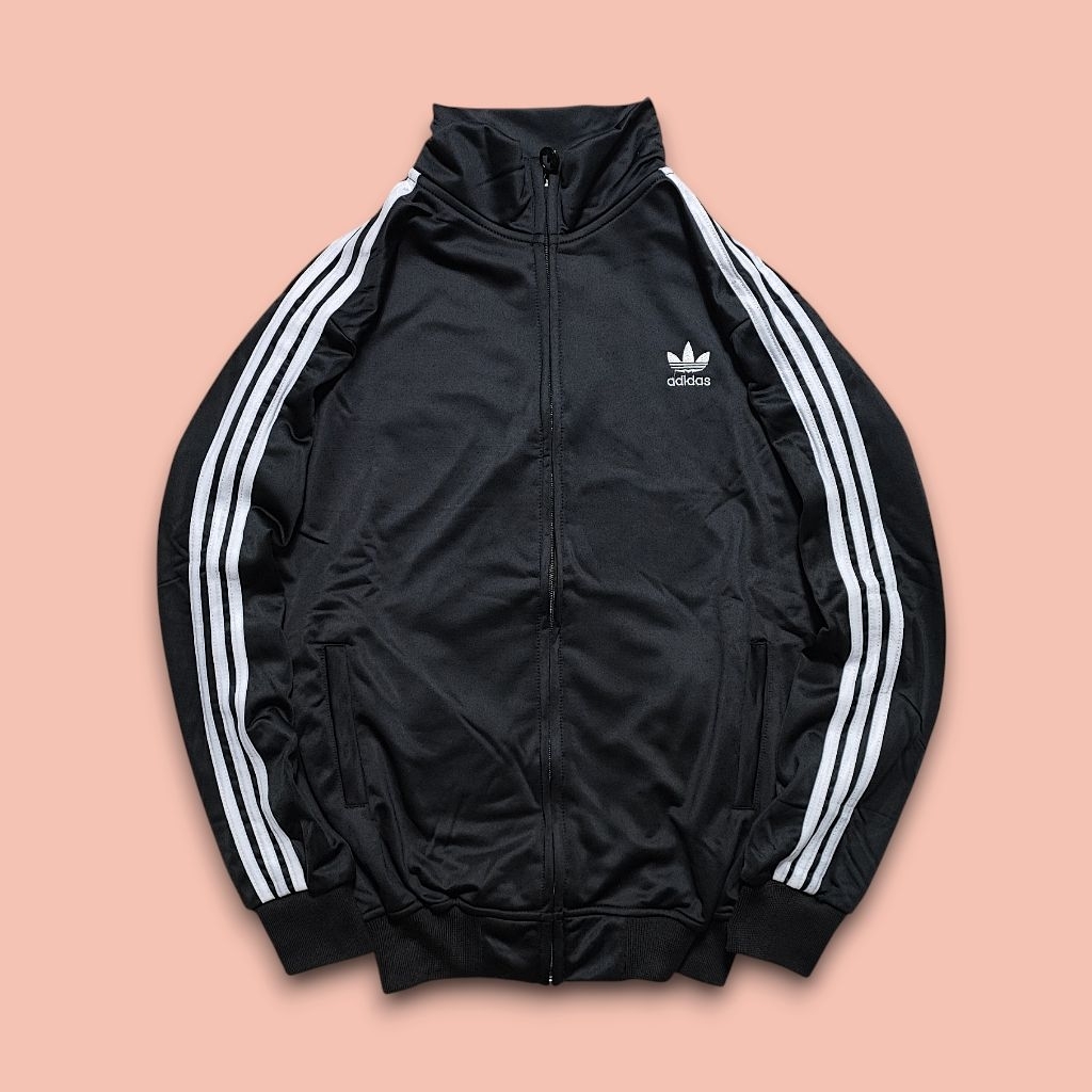 JAKET TRACKTOP ADIDAS HITAM