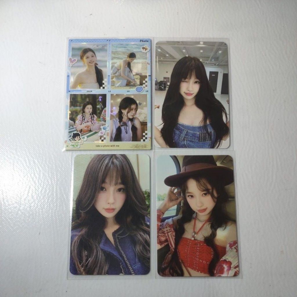 wts photocard esther yu shuxin official
