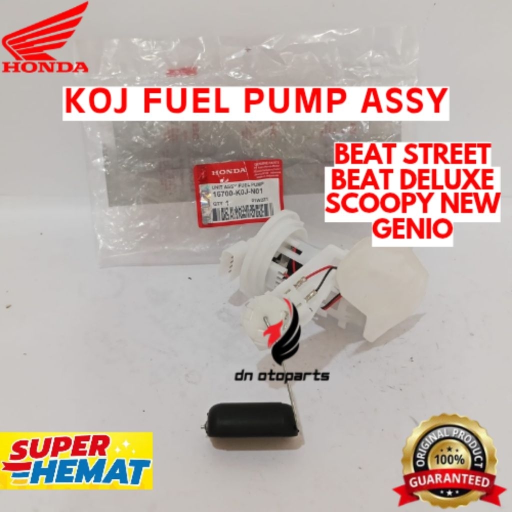 FUEL PUMP ASSY ORIGINAL HONDA KODE KOJ, FUEL PUMP ASSY BEAT STREET, FUEL PUMP ASSY BEAT DELUXE, FUEL