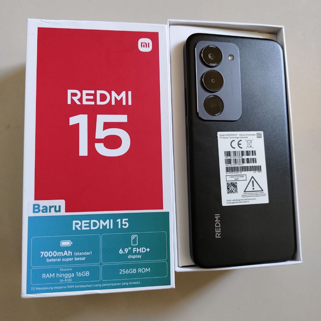 Redmi 15 Ram 8+8/256