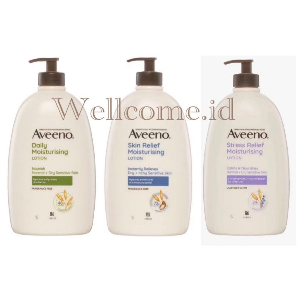 AVEENO BODY LOTION 1 L - Moisturizing/ Skin Relief/ Stress Relief