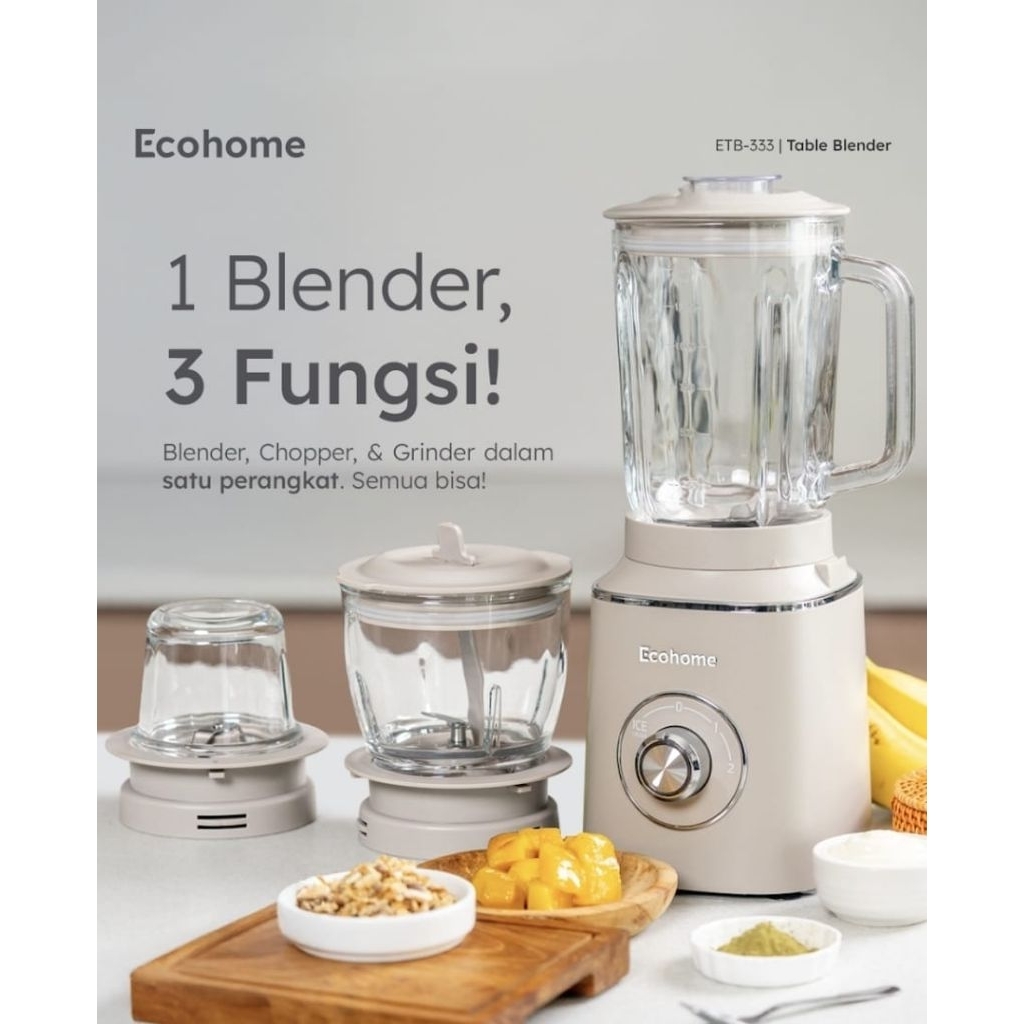 Ecohome Table Blender 3 in 1