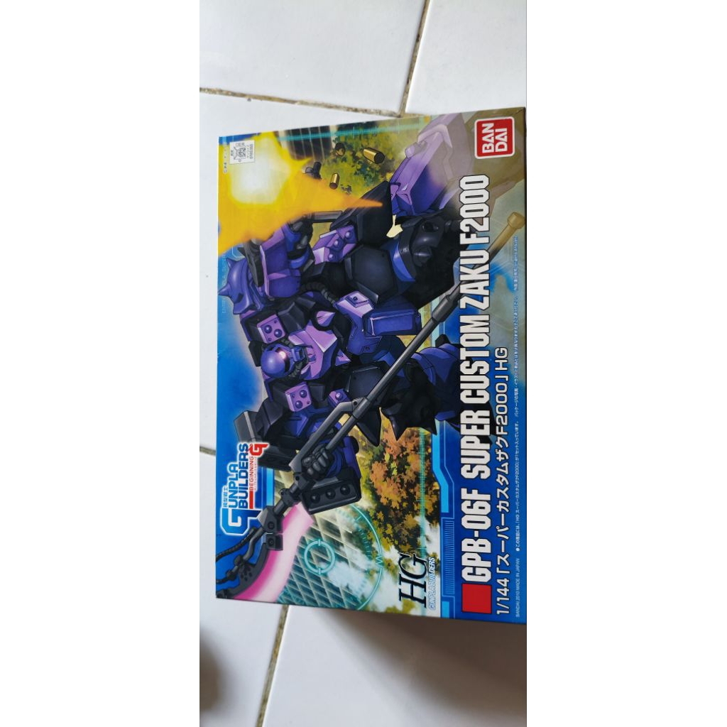 HG GPB-06F SUPER CUSTOM ZAKU F2000