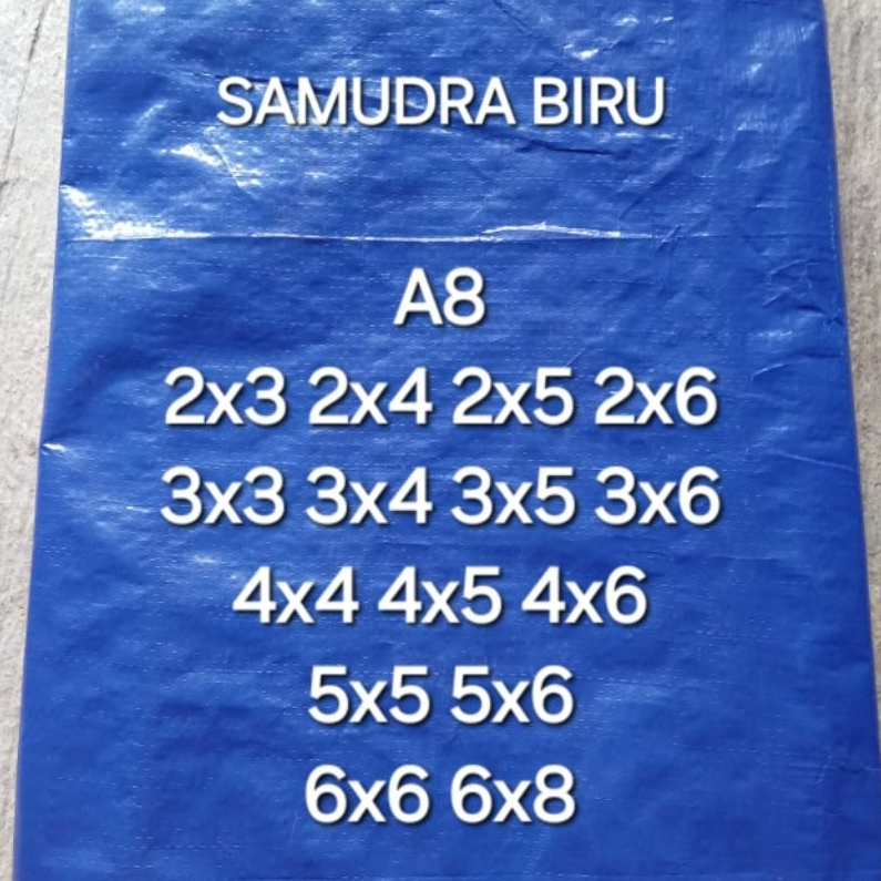 Terpal Tenda 6x6 A8 Terpal Jemur Padi Terpal Kolam Ikan