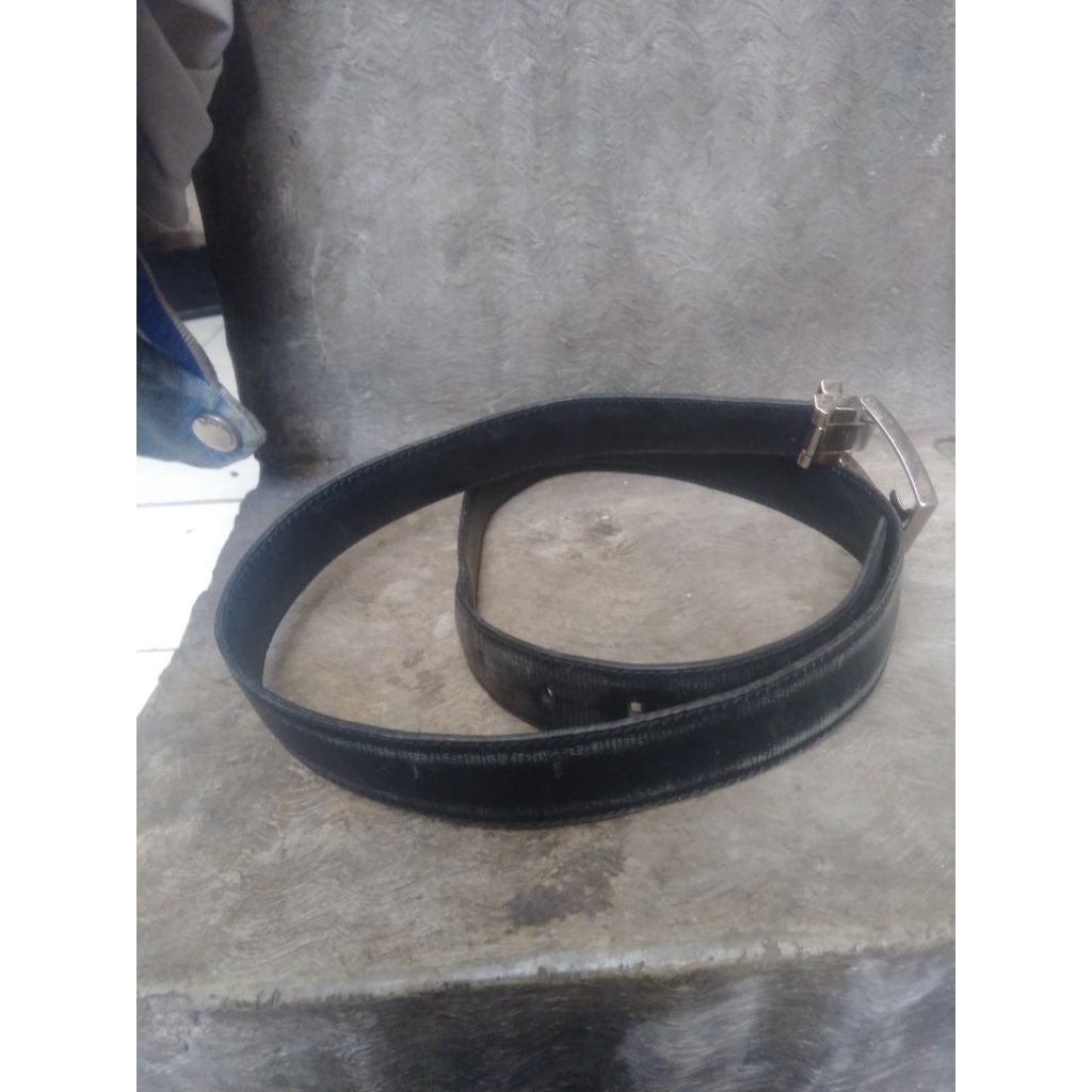 sabuk kulit BALLY Made in Italy original second