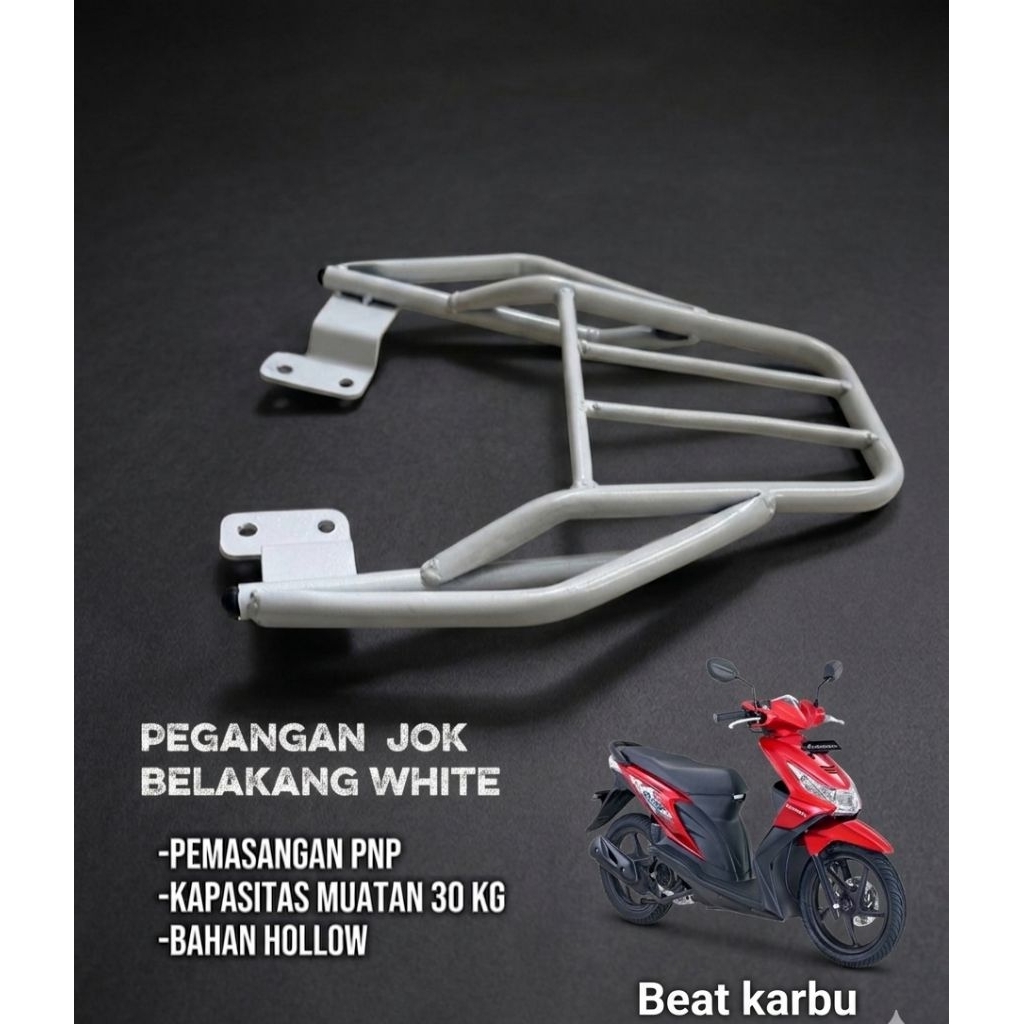 pegangan belakang motor beat karbu