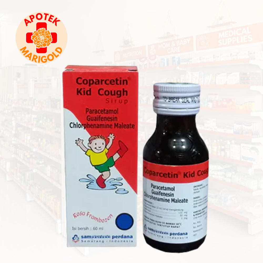Coparcetin Kid Cough Sirup 60ml