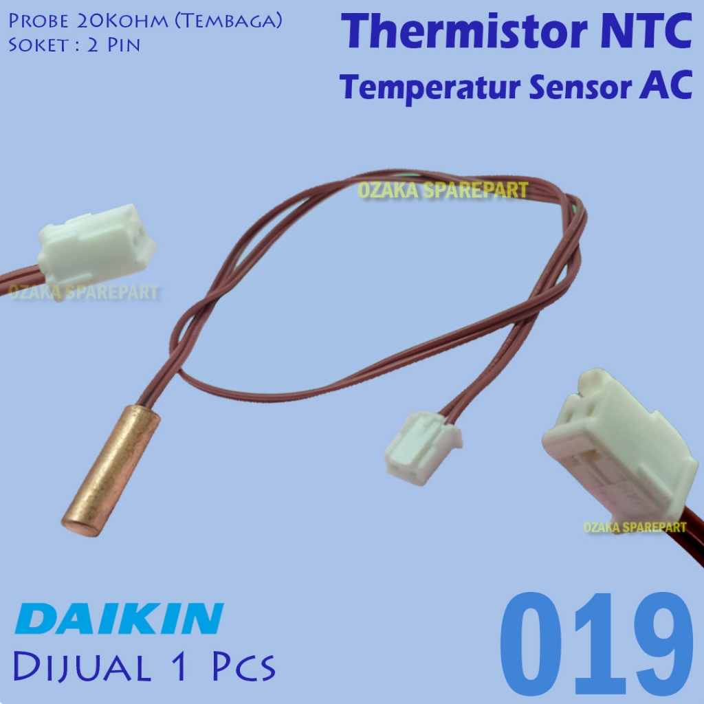 Thermistor AC Daikin R32 / R410 20Kohm A-019