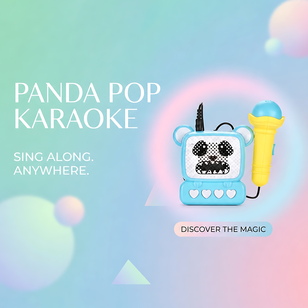 Mainan Anak Microphone Music Box Karaoke Dengan Microphone Koneksi Hp Mainan Anak Mainan Anak