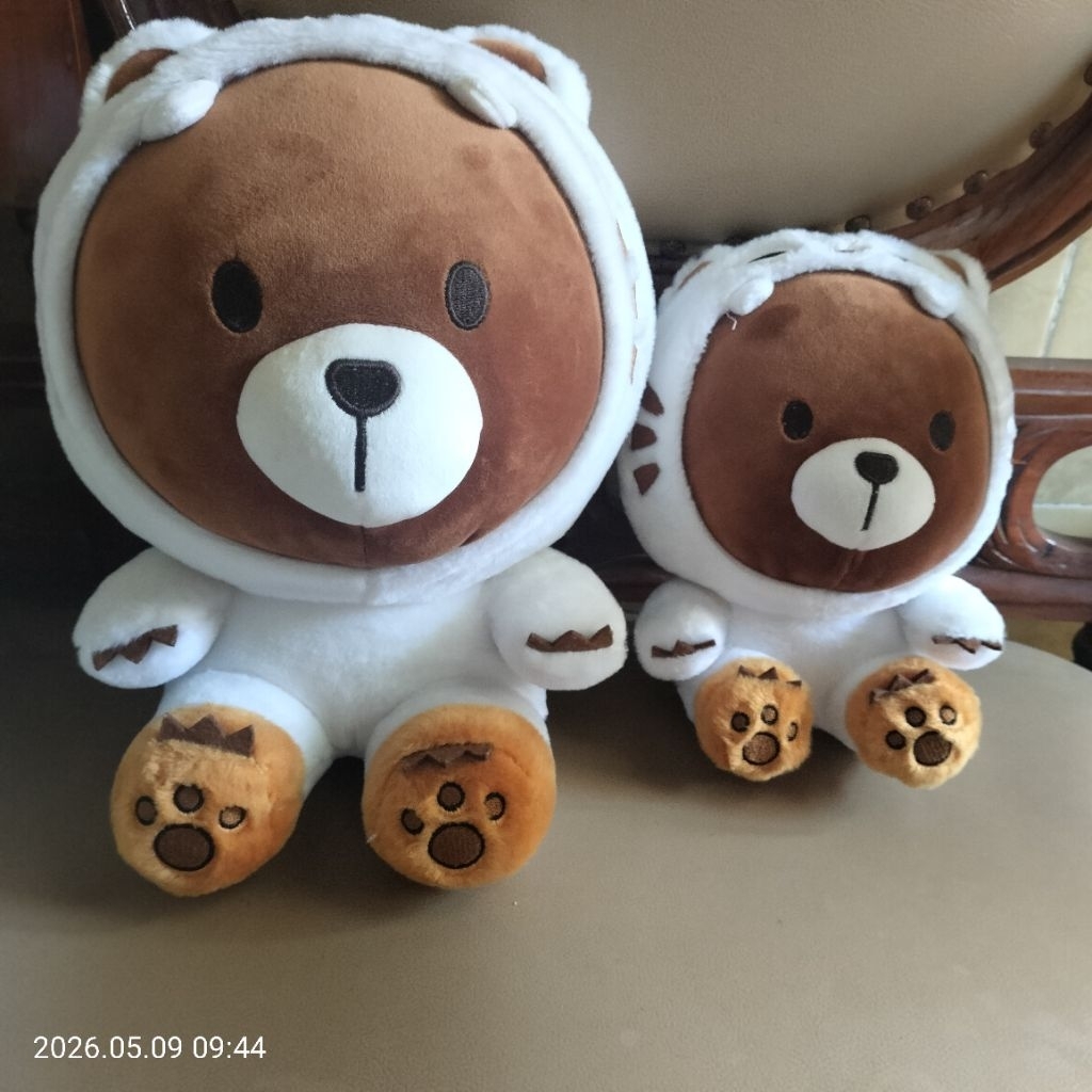 BONEKA FUNCLAW BROWN KOSTUM SINGA