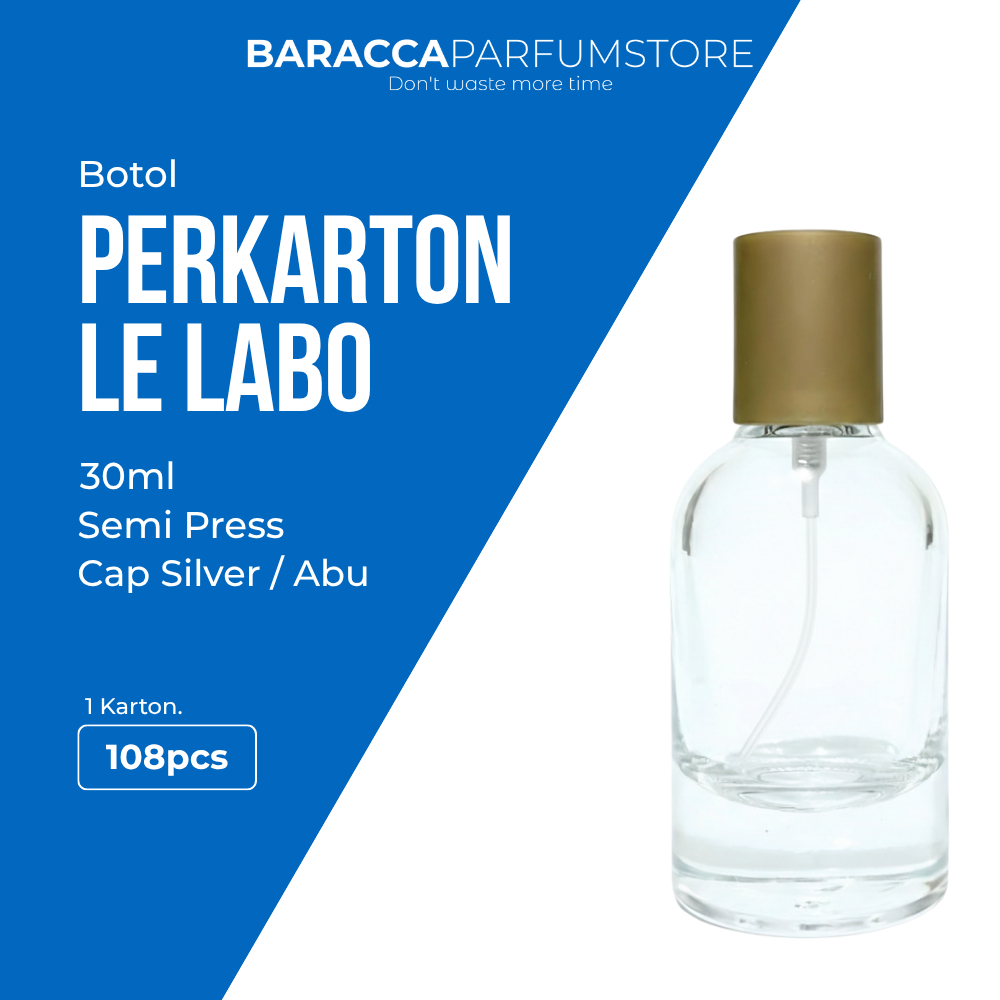 Botol Parfum Le Labo 30ML Semi Press - Botol Parfum Kosong Le Labo - Botol Le Labo 30ML