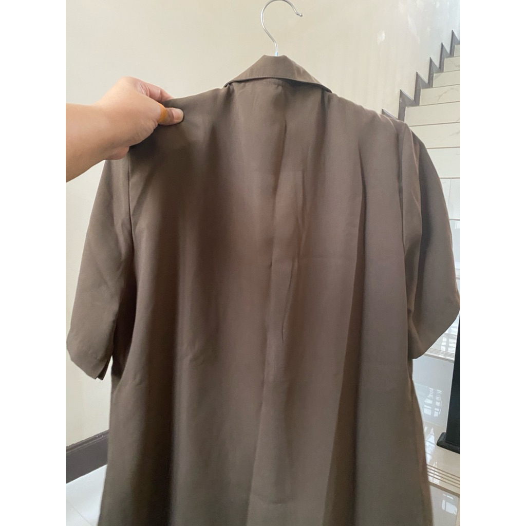 blazer preloved lengan pendek