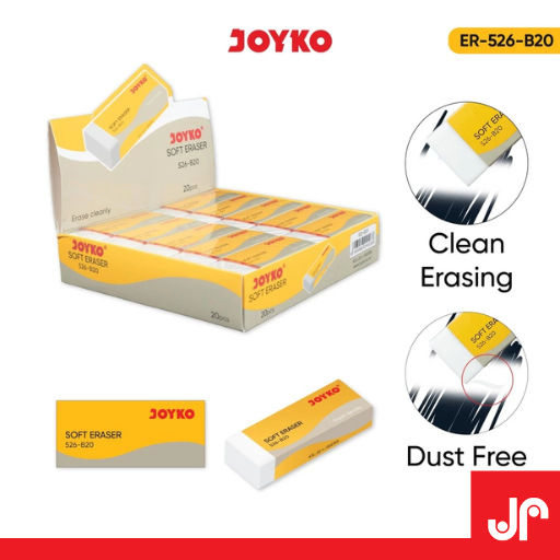 JOYKO ERASER ER-526-B20 / JOYKO PENGHAPUS PUTIH ER-526-B20