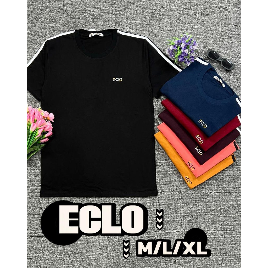 ECLO - Kaos eclo unisex Premium bahan tebal