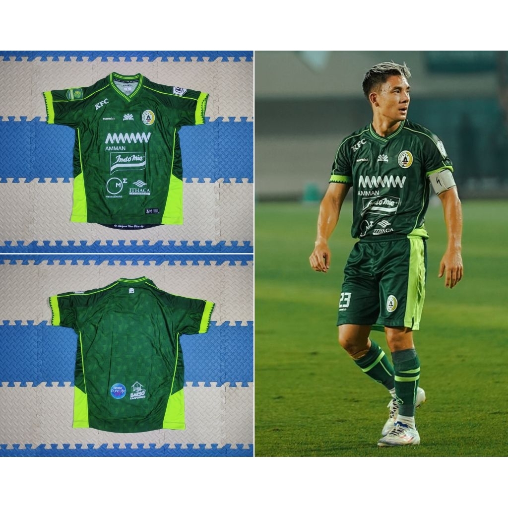 Jersey Pss Sleman Home Pegadaian Liga 2 Championship 2025/2026 Original Scorelab Player Issue Pakaia