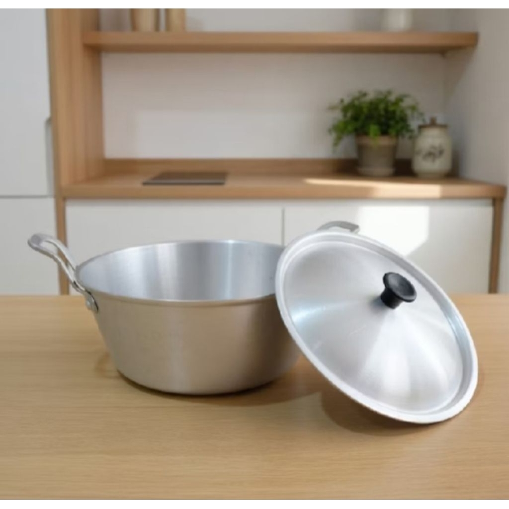 Panci Katel Citel Aluminium Tebal Anti Lengket No. 12