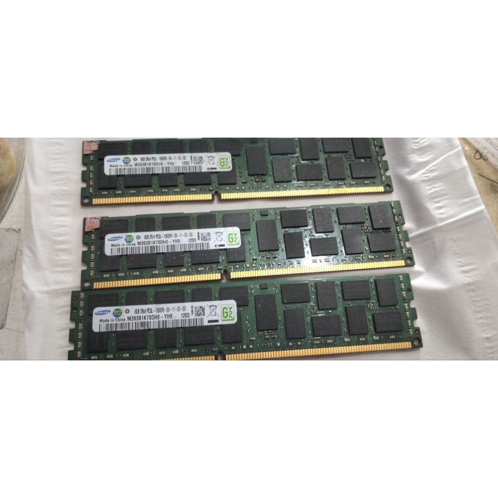 Ram server DDR3 8gb pc3L 10600