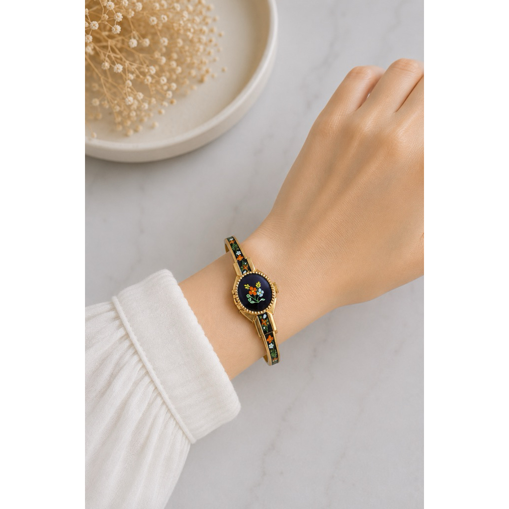Lucerne peek a boo watch lady