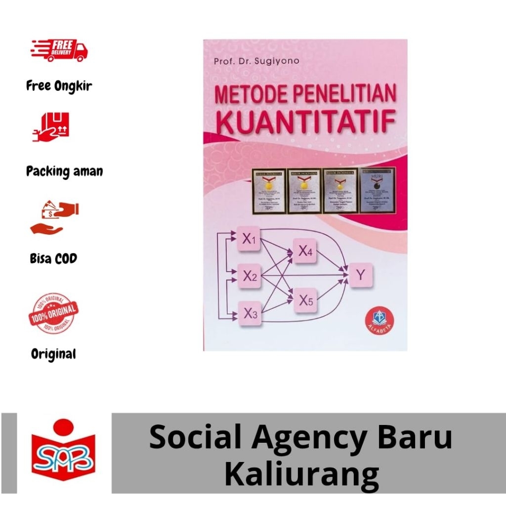Buku Metode Penelitian Kuantitatif / Metode Penelitian Kuantitatif Sugiyono