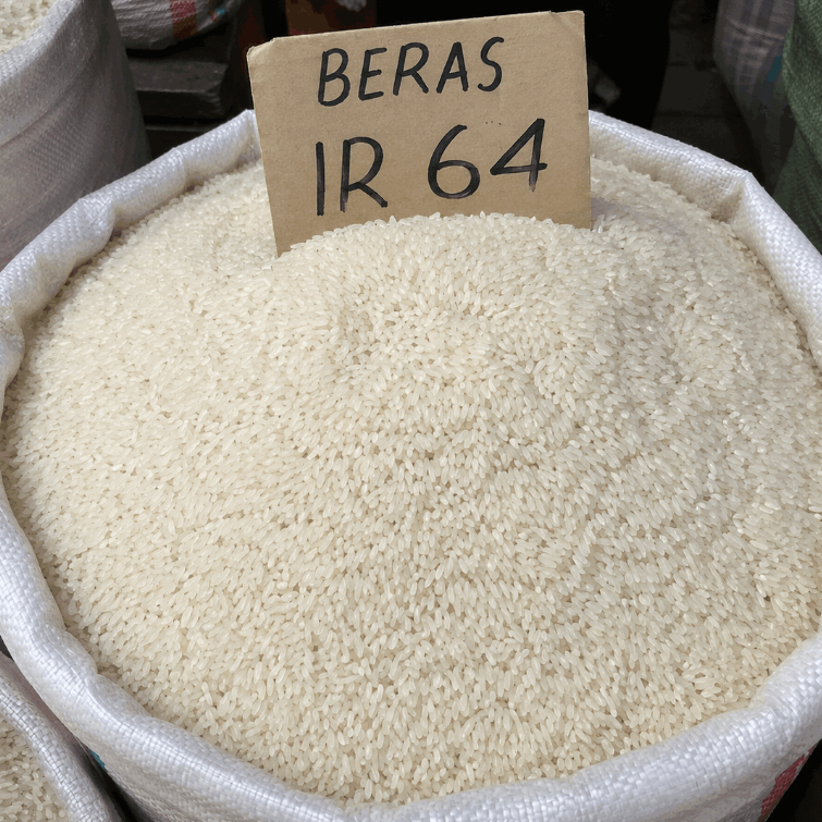 Beras IR 64 1kg Super Pulen