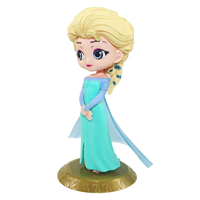 Topper cake Princess Elsa/Hiasan Kue Frozen/Topper Viral/Topper Ultah Anak/Figure frozen lucu dan mu