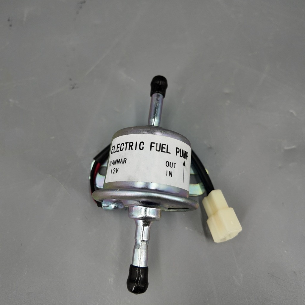 Pompa Solar Yanmar 12V | Fuel Pump White Plug Excavator Mini