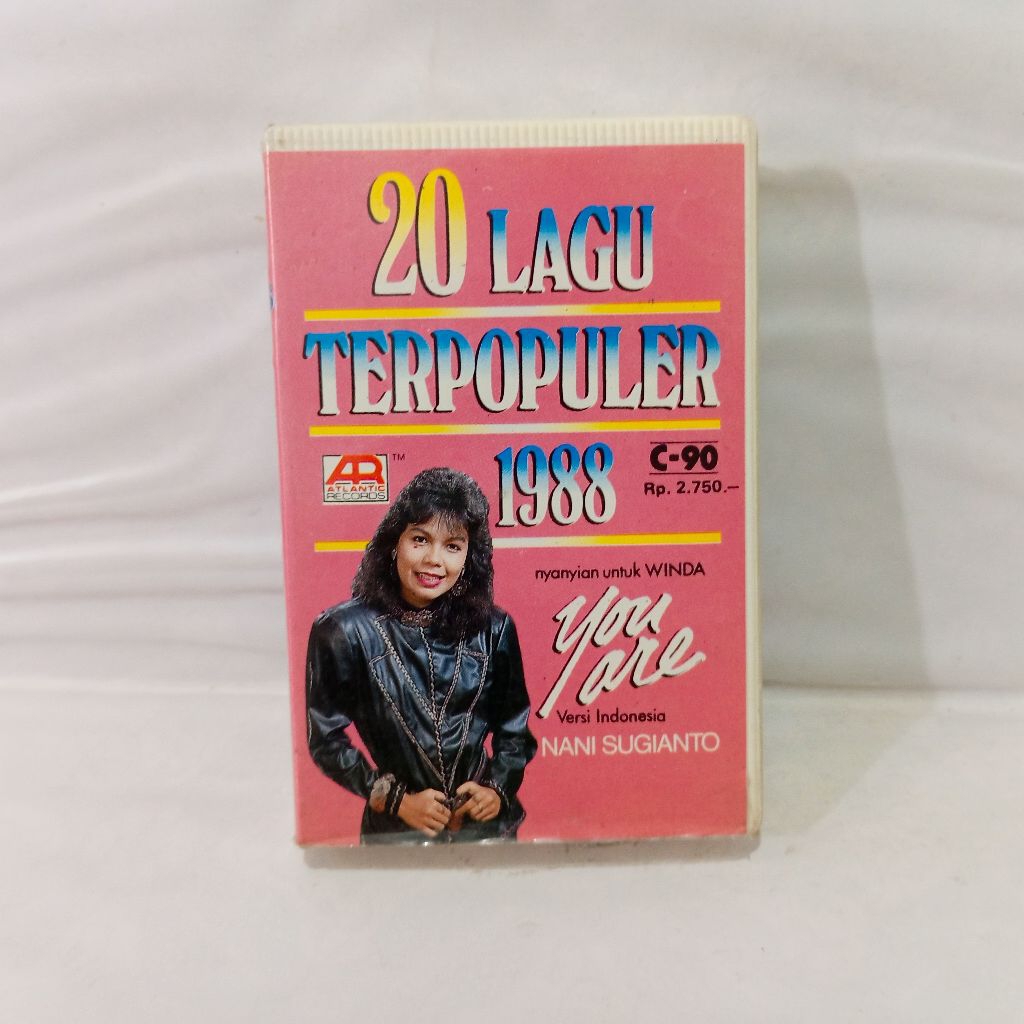 Kaset 20 Lagu Terpopuler 1988 - Angel Paff Vina Panduwinata Johan Untung VA