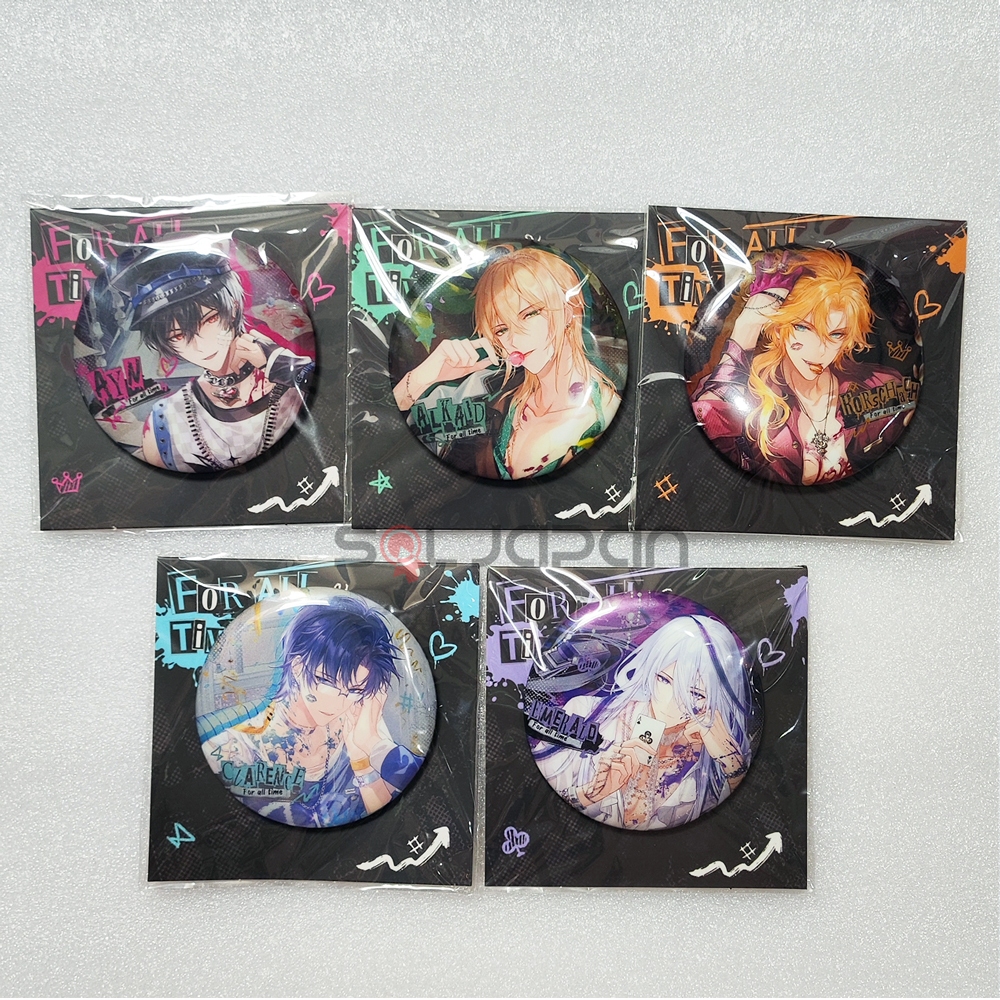 For All Time Lovebrush Chronicles Burning Passion & Wiping Color Badge Ayn Alkaid Clarence Lars Cael
