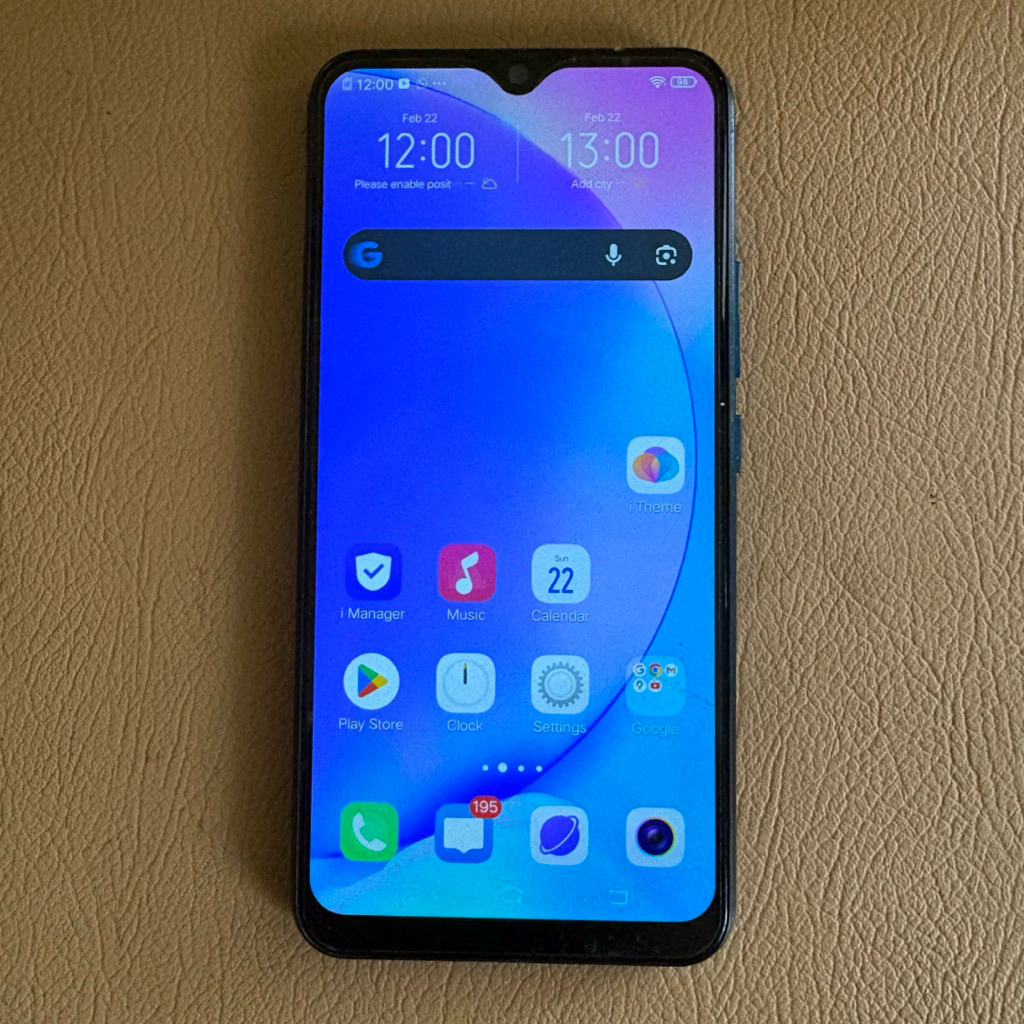 smartphone Vivo Y17 RAM 8GB/256GB triple AI cameea second mulus