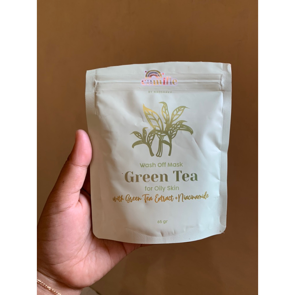 preloved masker camille greentea 65gram